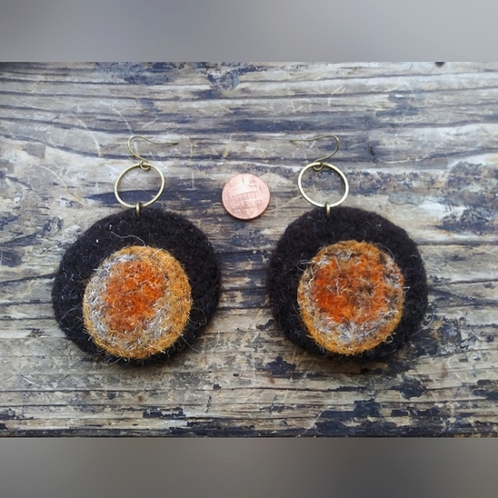 'Got Soul' Statement Earrings XXL - Picture 3 of 4